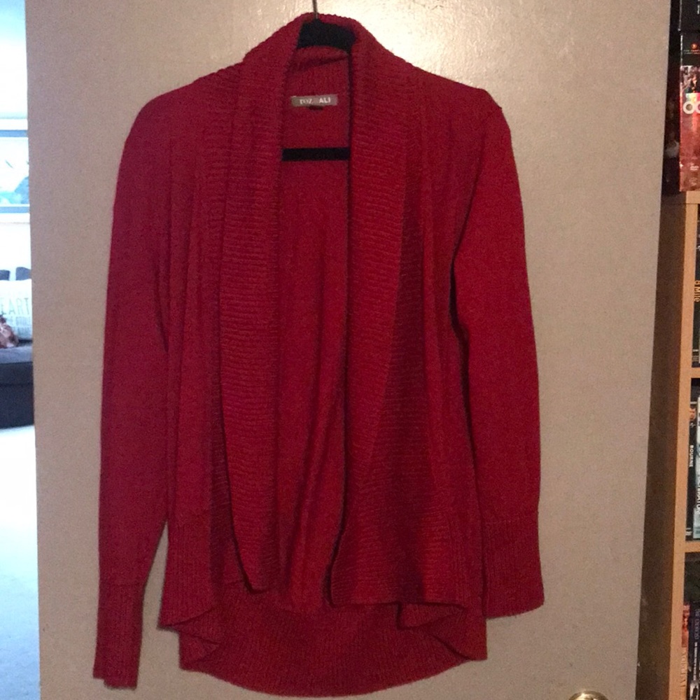 Red sweater